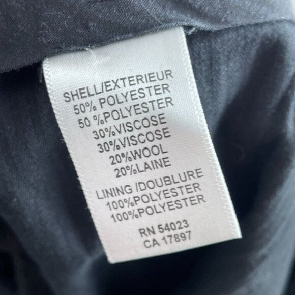 Banana Republic Mens Gray Dress Pants Size 38/32 Polyester & Viscose Blend 0959 - Picture 3 of 10